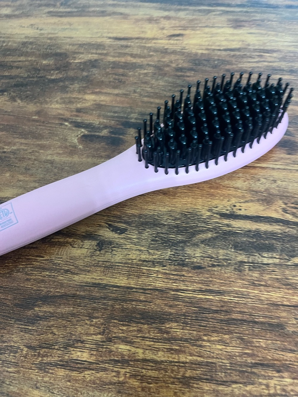 Flower ceramic straightener brush